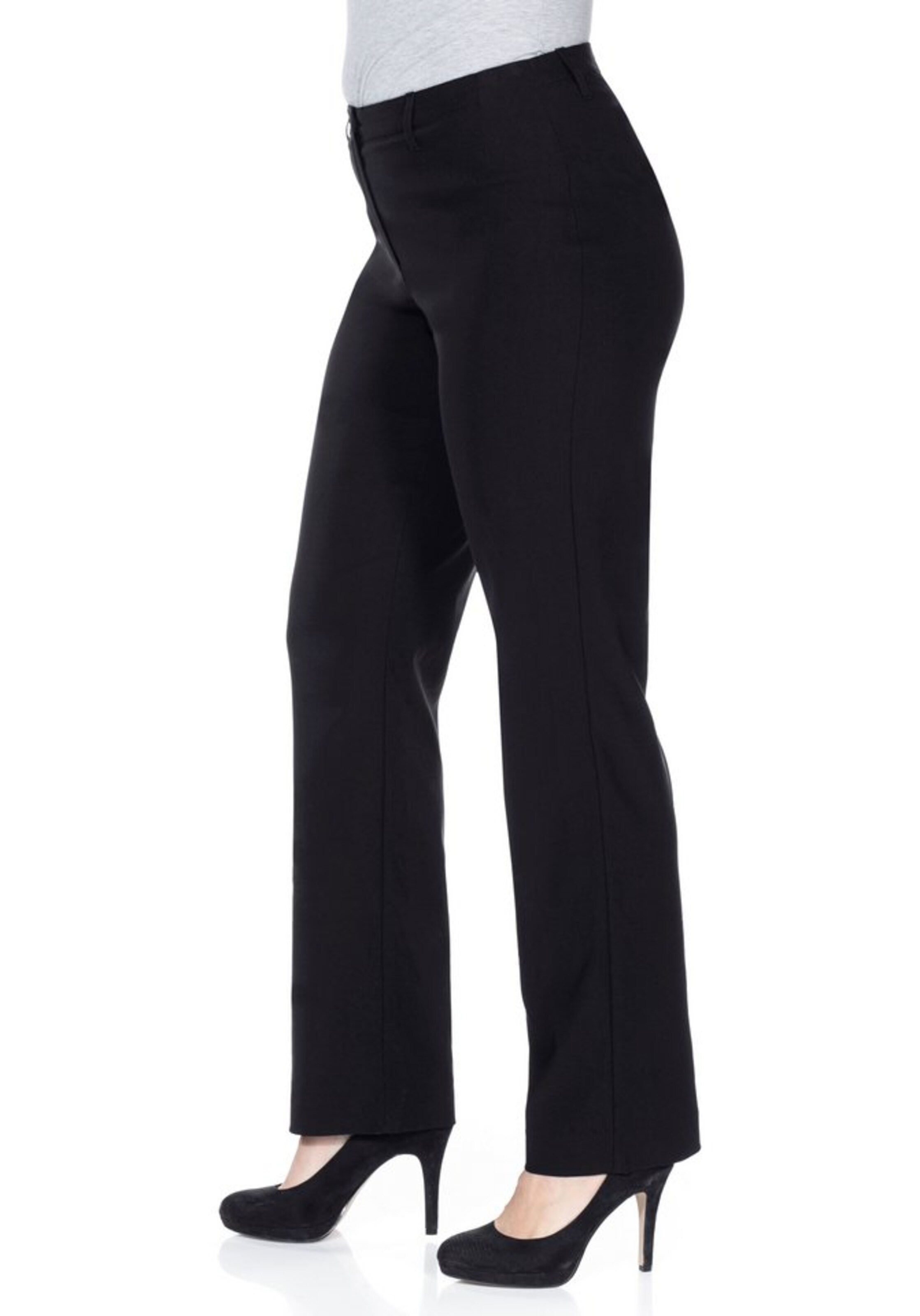 Coupe slim Pantalon SHEEGO en noir