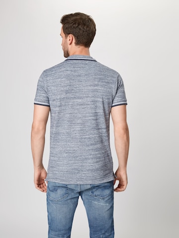 Tricou 'Conley' de la INDICODE JEANS pe albastru: spate