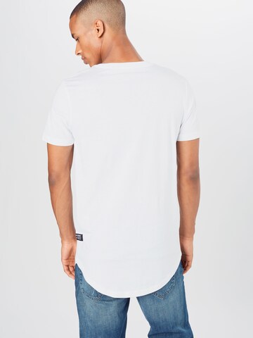 Coupe regular T-Shirt TOM TAILOR DENIM en blanc