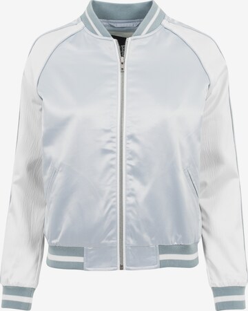 Urban Classics Between-Season Jacket in Blue: front