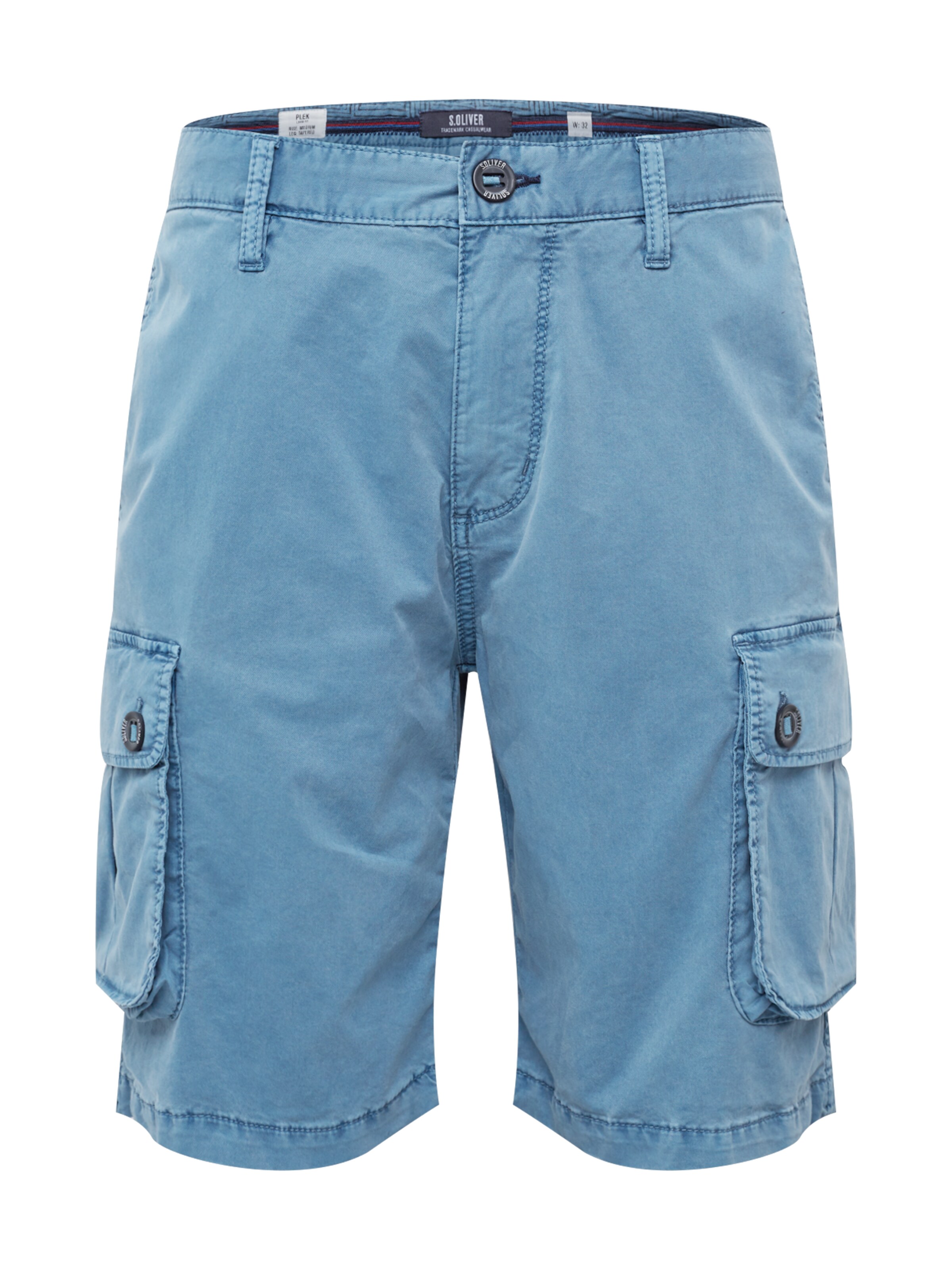 s.Oliver - Cargobroek in de kleur Hemelsblauw