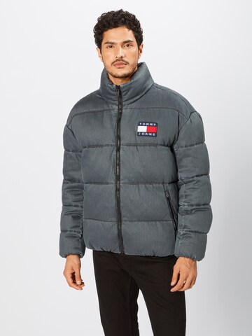 Tommy Jeans Zimná bunda - Sivá