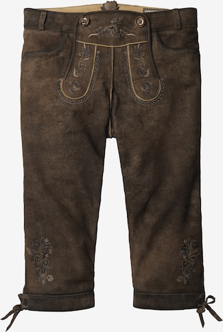 STOCKERPOINT Traditional Pants 'Suzan' in Brown: front