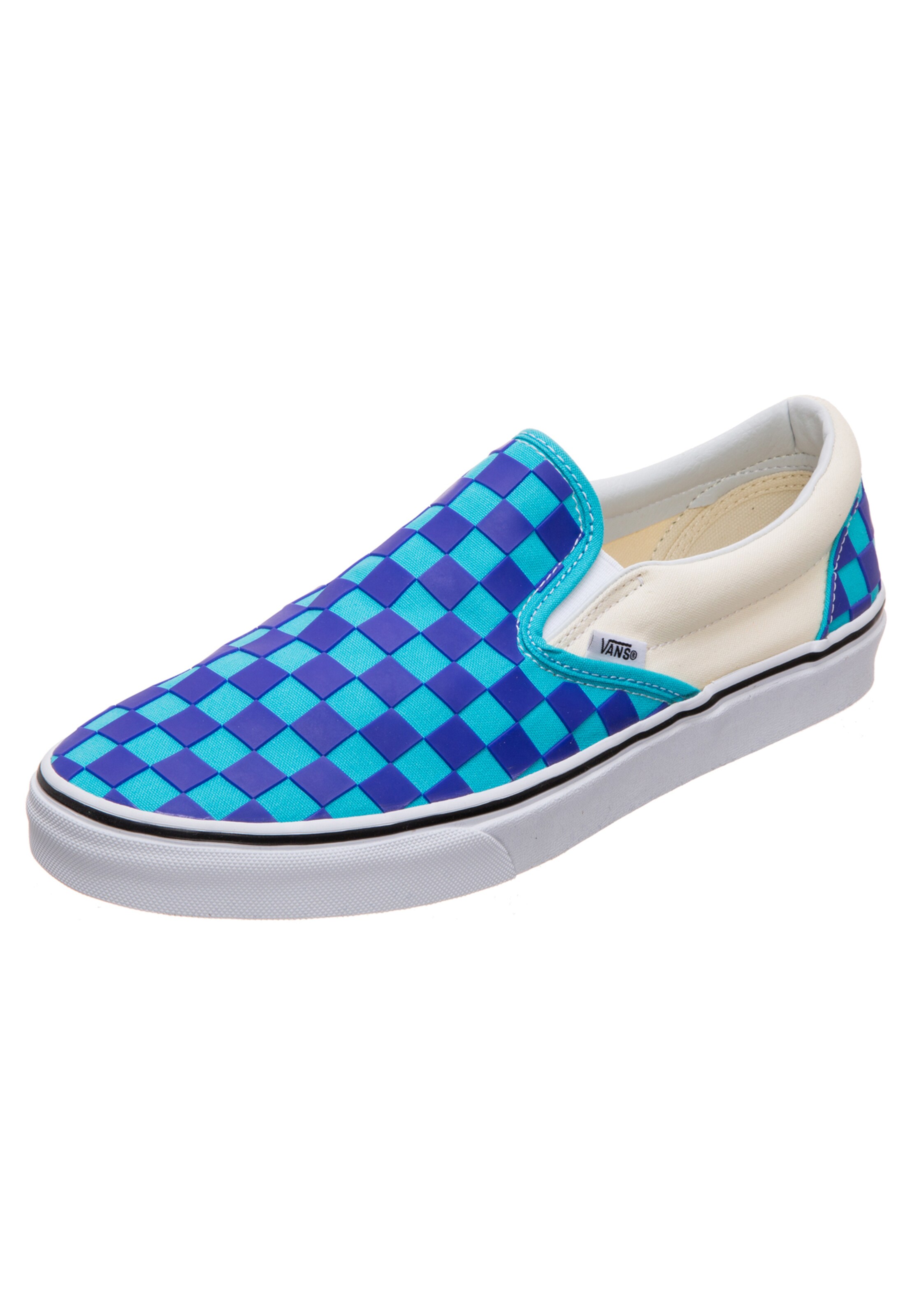VANS - Slip-ons in de kleur Turquoise