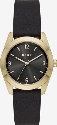 DKNY Uhr in Schwarz: predná strana