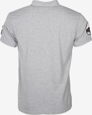 TOP GUN Shirt 'Heaven' in Grey