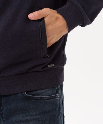 BRAX Sweatvest 'Style Serge' in Blauw