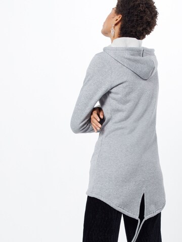 Veste de survêtement Urban Classics en gris : derrière