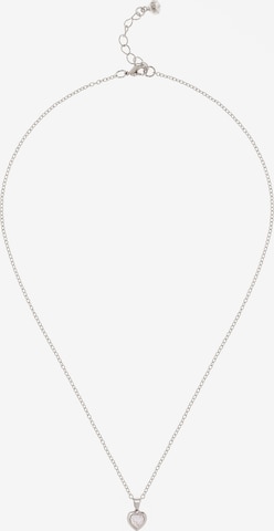 Ted Baker Necklace 'HANNELA: CRYSTAL HEART PENDANT' in Silver: front