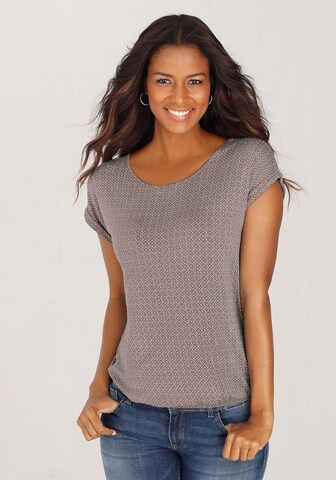 LASCANA Shirt in Grey