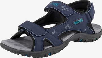 REGATTA Hiking Sandals 'Haris' in Blue: front
