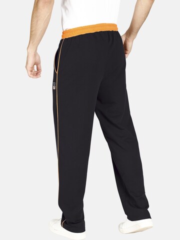 Regular Pantalon 'Rentius' Jan Vanderstorm en noir