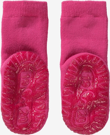 STERNTALER Regular Socks 'Fliesen Flitzer' in Pink