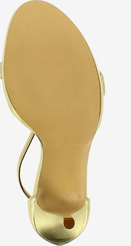 EVITA Strap Sandals in Gold
