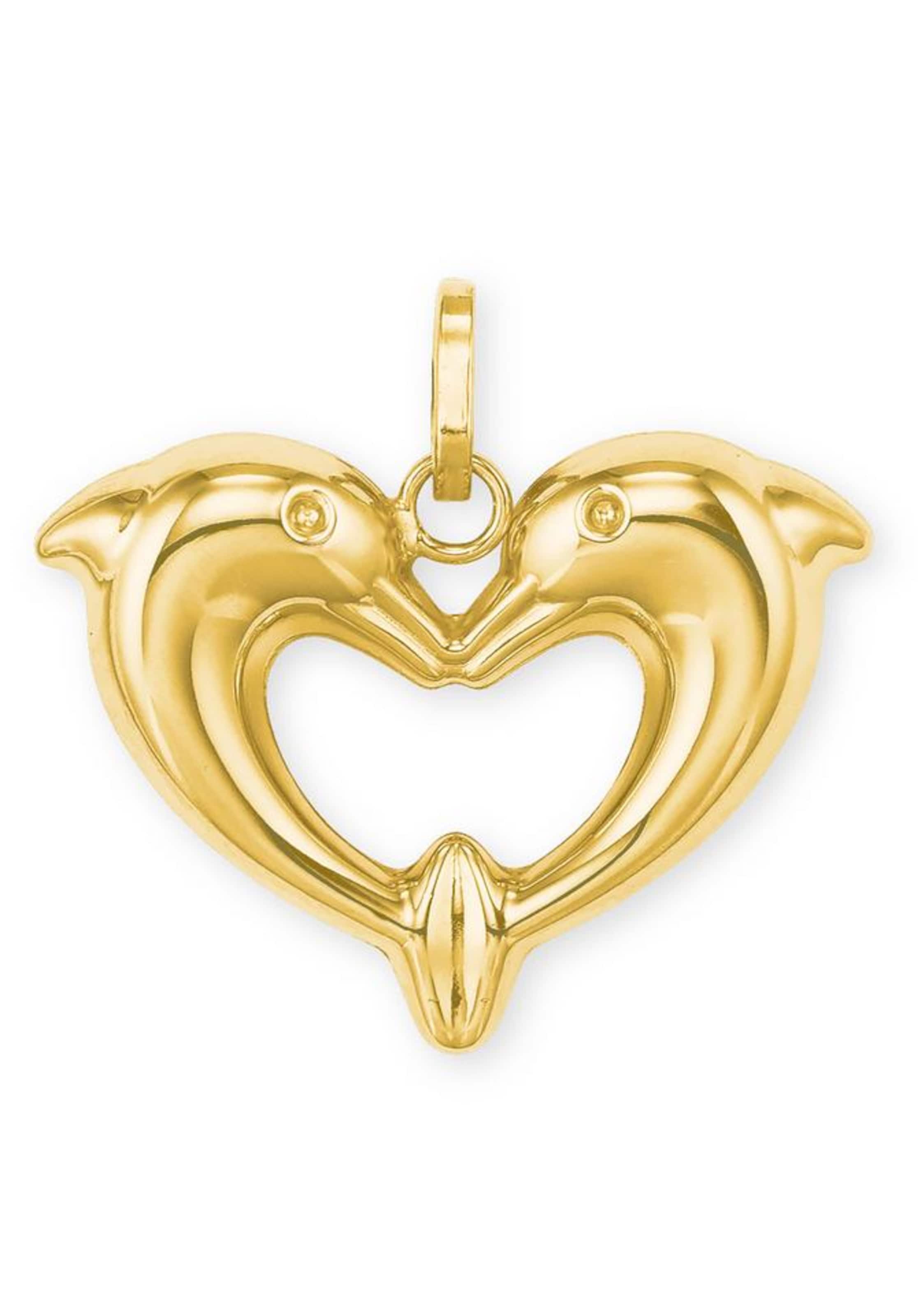 AMOR Pendant 'Delfin, 9979431' in Gold: front