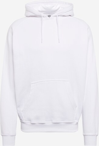 Urban Classics Sweatshirt in White: front