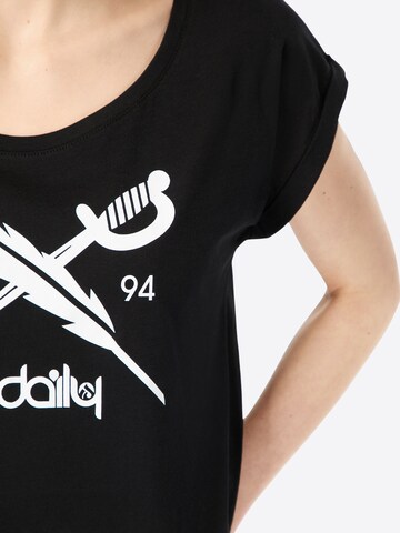 Iriedaily Shirt 'The Flag' in Zwart