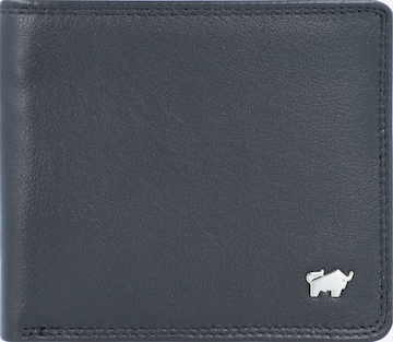 Braun Büffel Wallet 'Golf 2.0' in Black: front