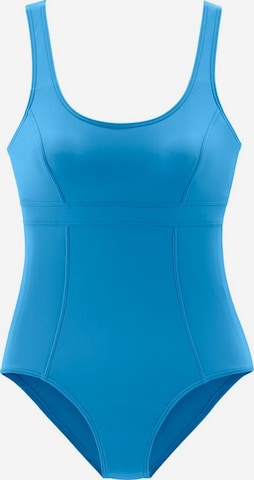 LASCANA Shaping Swimsuit in Blue: front