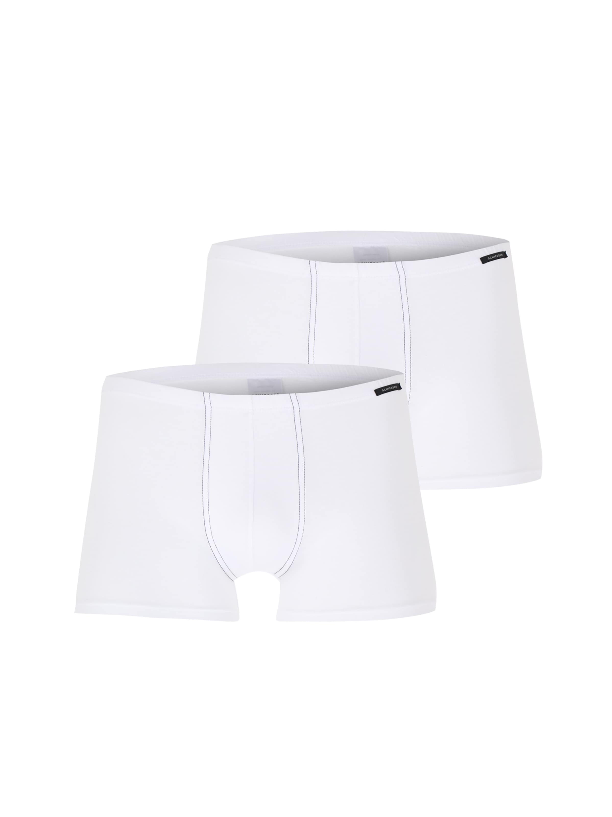SCHIESSER Boxershorts in Weiß: Vorderseite
