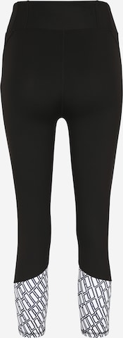 PUMA Skinny Workout Pants 'Bold Graphic' in Black: back