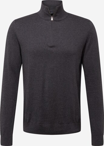 SELECTED HOMME Sweater 'Berg' in Black: front