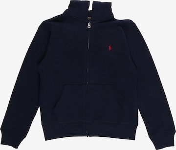 Veste de survêtement Polo Ralph Lauren en bleu : devant