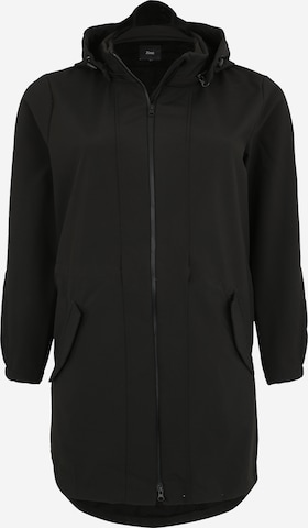 Manteau mi-saison Zizzi en noir : devant