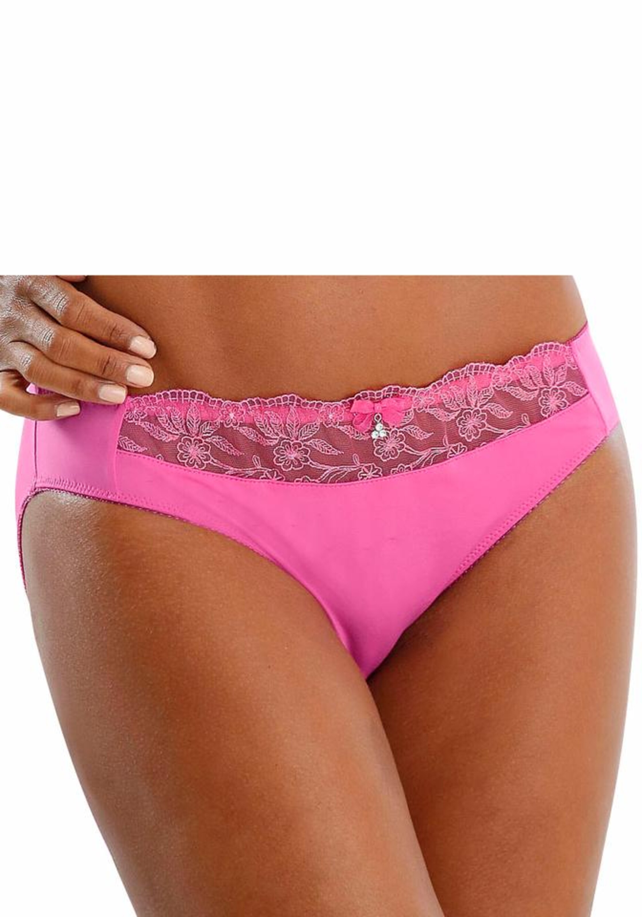 NUANCE Panty in Pink: front