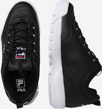 Sneaker bassa 'Disruptor' di FILA in nero: lato