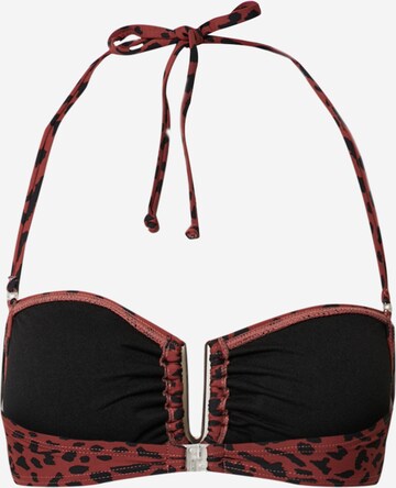 ABOUT YOU Regular Bikinitop 'Jessie' in Rot