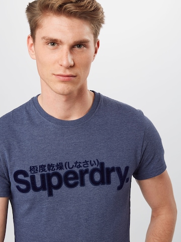 Superdry Regular fit Shirt in Blauw