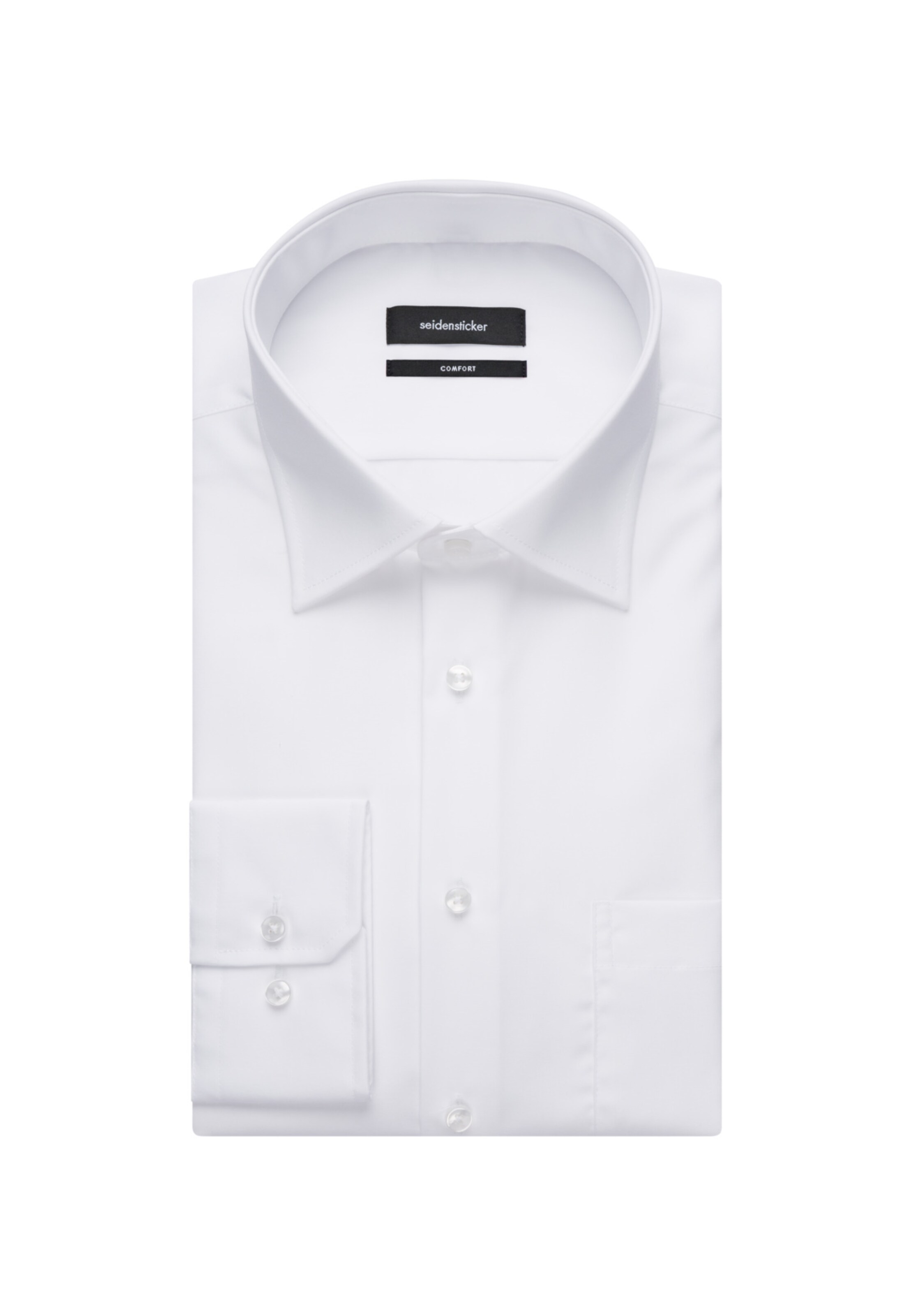 Fit confort Chemise SEIDENSTICKER en blanc