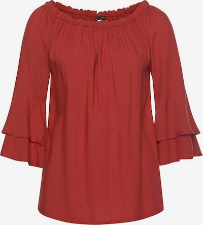 LASCANA Blouse in Rusty red, Item view