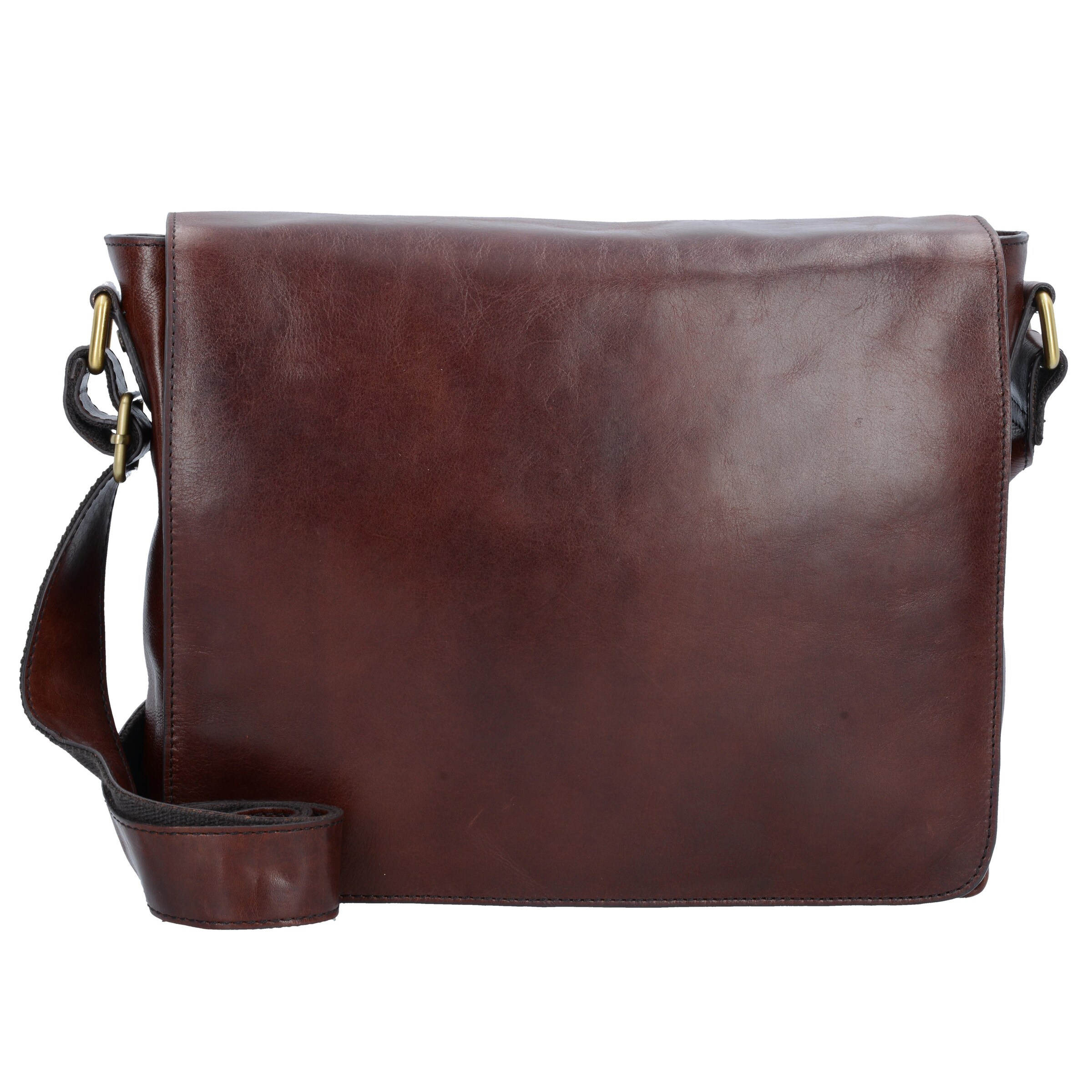 Borsa messenger 'Cambridge' di LEONHARD HEYDEN in marrone: frontale