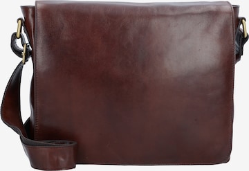 LEONHARD HEYDEN Messenger 'Cambridge' in Brown: front