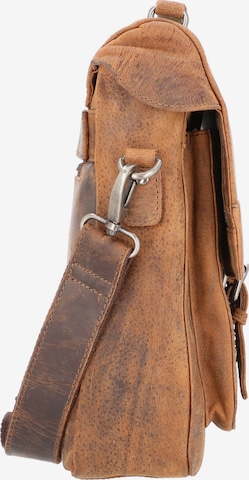 Pride and Soul Document Bag in Brown