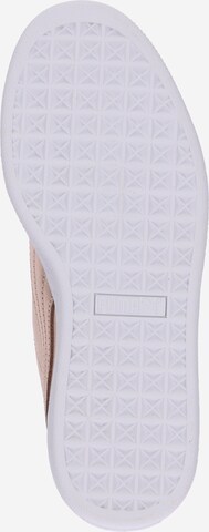 PUMA Sneakers laag 'Basket Heart Luxe' in Roze: onderkant