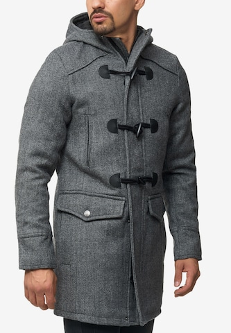 INDICODE JEANS Winter Coat in Grey