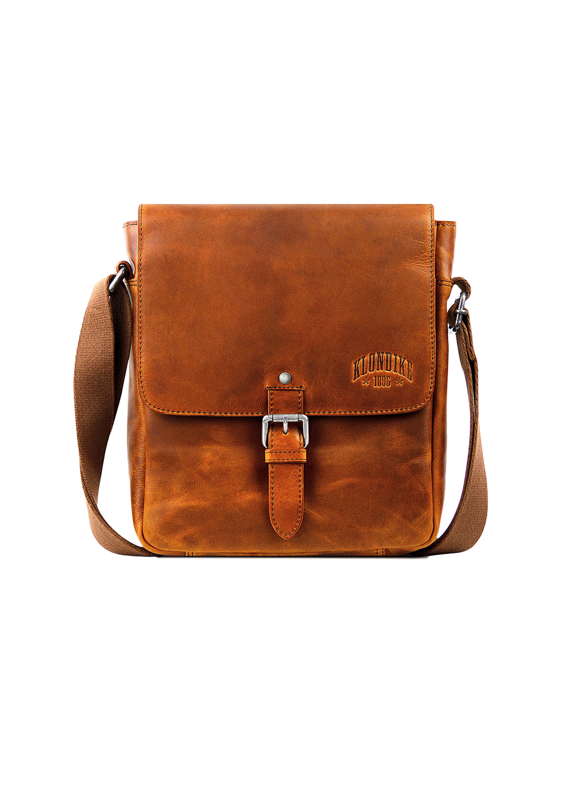 KLONDIKE 1896 - Schoudertas 'Erin' in de kleur Bruin