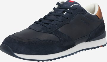 LLOYD Sneakers laag 'Edmond' in Blauw: voorkant