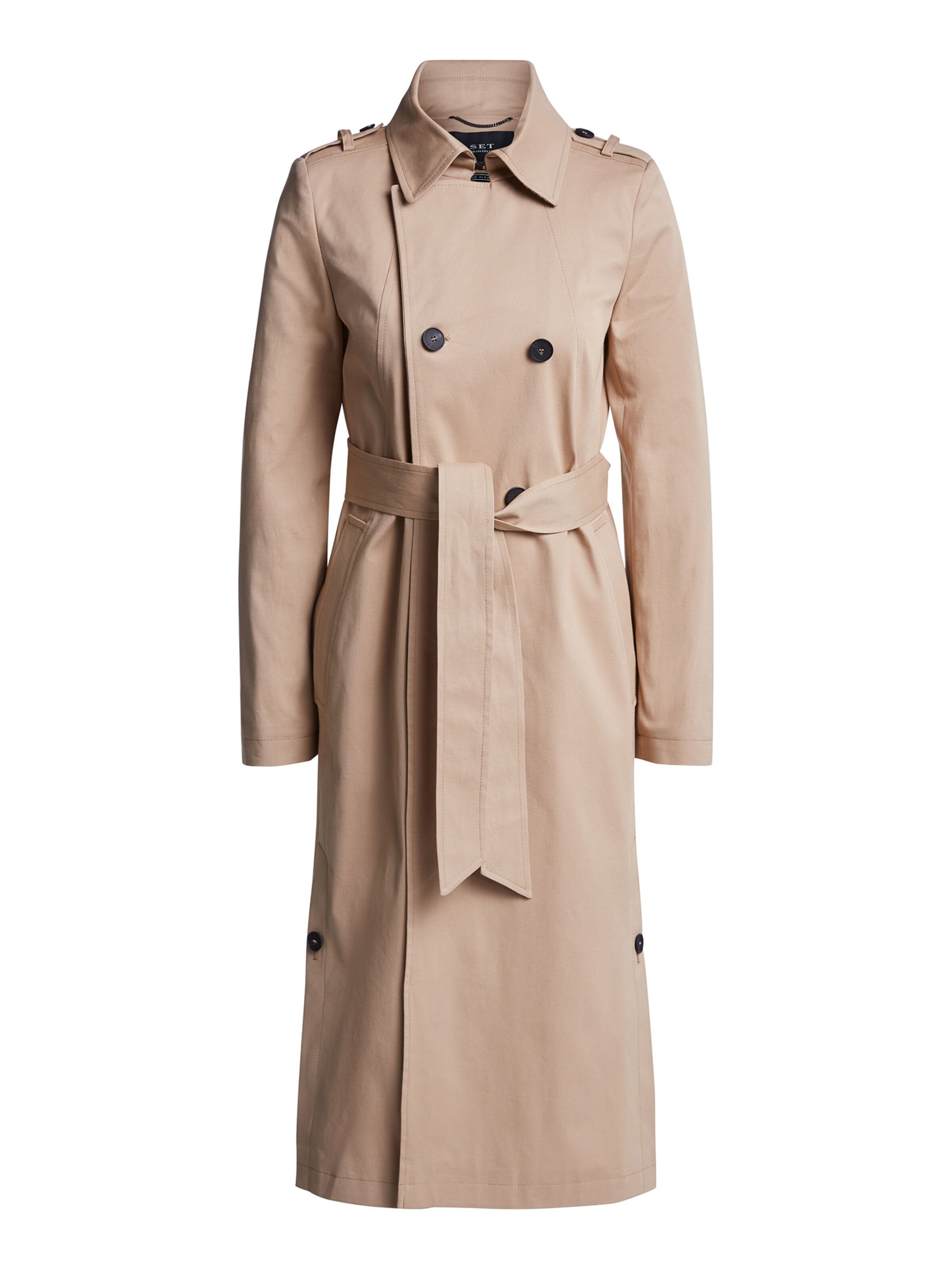 SET - Mantel in beige