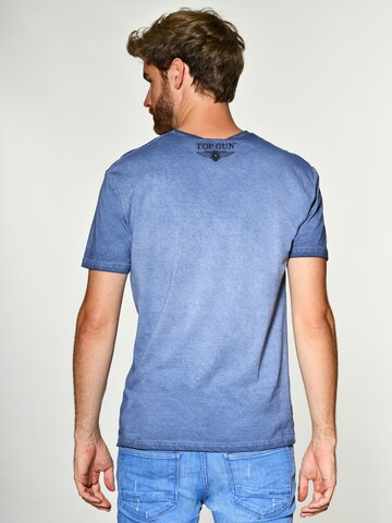 TOP GUN Shirt 'Growl' in Blue