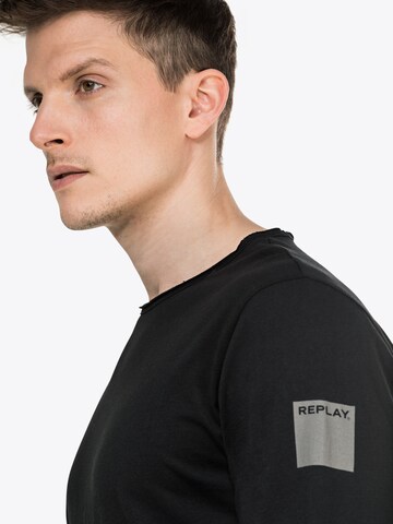 REPLAY Shirt in Black