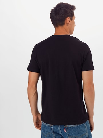 ALPHA INDUSTRIES - Camisa 'NASA' em preto