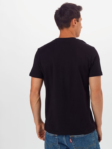 T-Shirt 'NASA Reflective' ALPHA INDUSTRIES en noir
