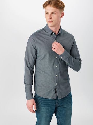 Coupe regular Chemise '360 Ultimate' Dockers en bleu : devant