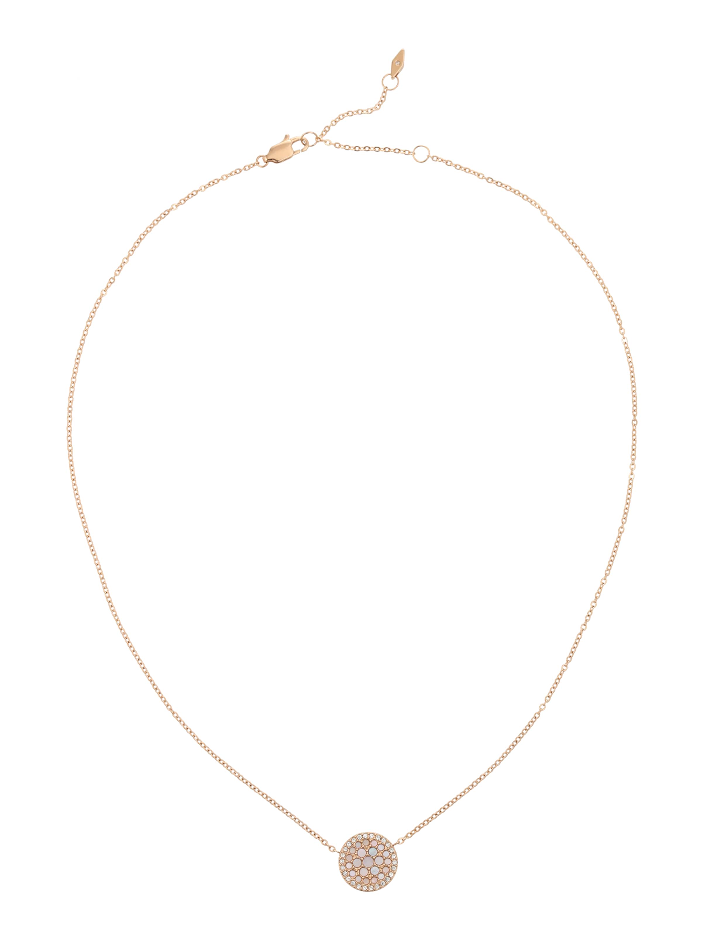 FOSSIL Верижка в злато: отпред