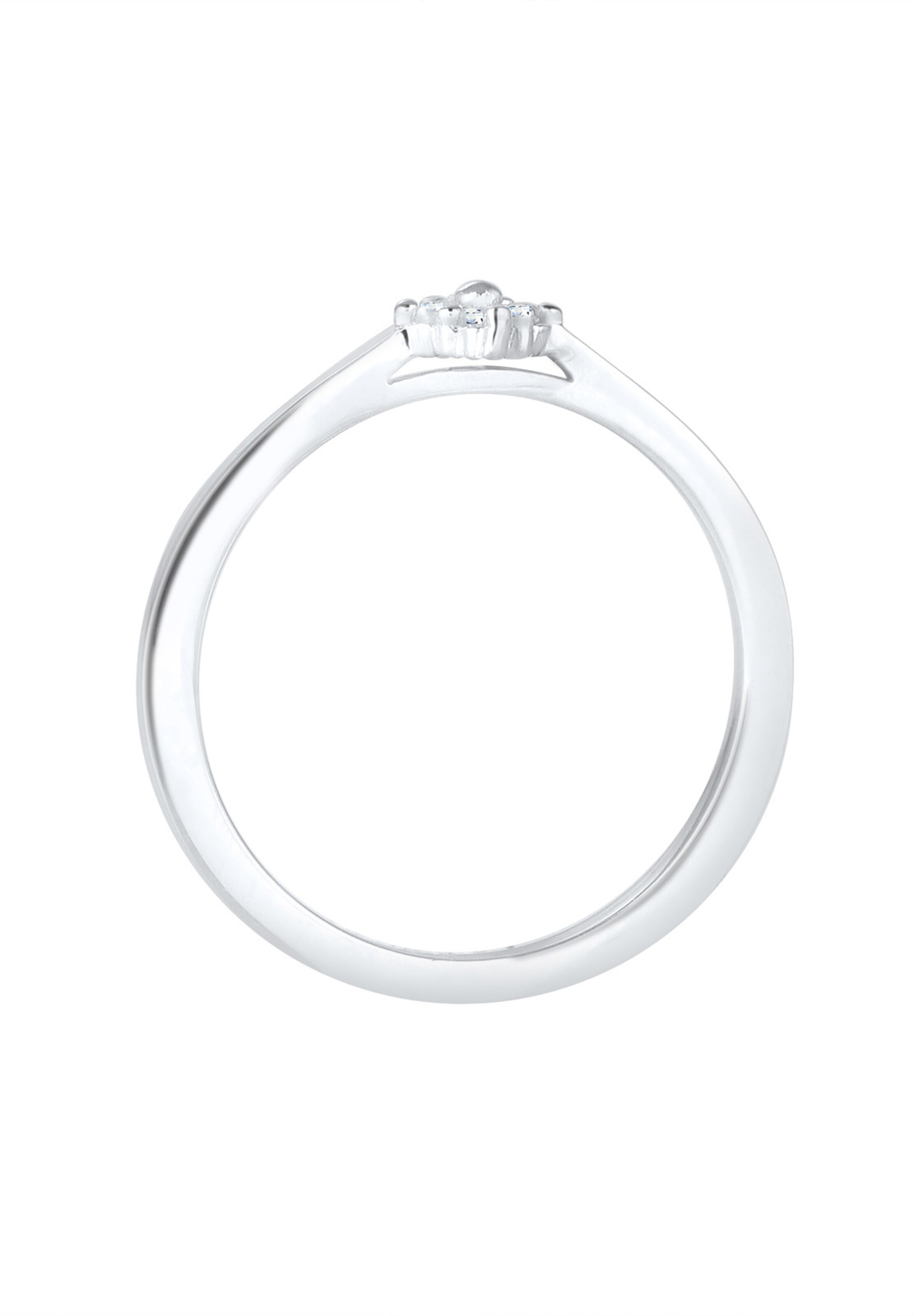 Bague 'Elegant' Elli DIAMONDS en argent