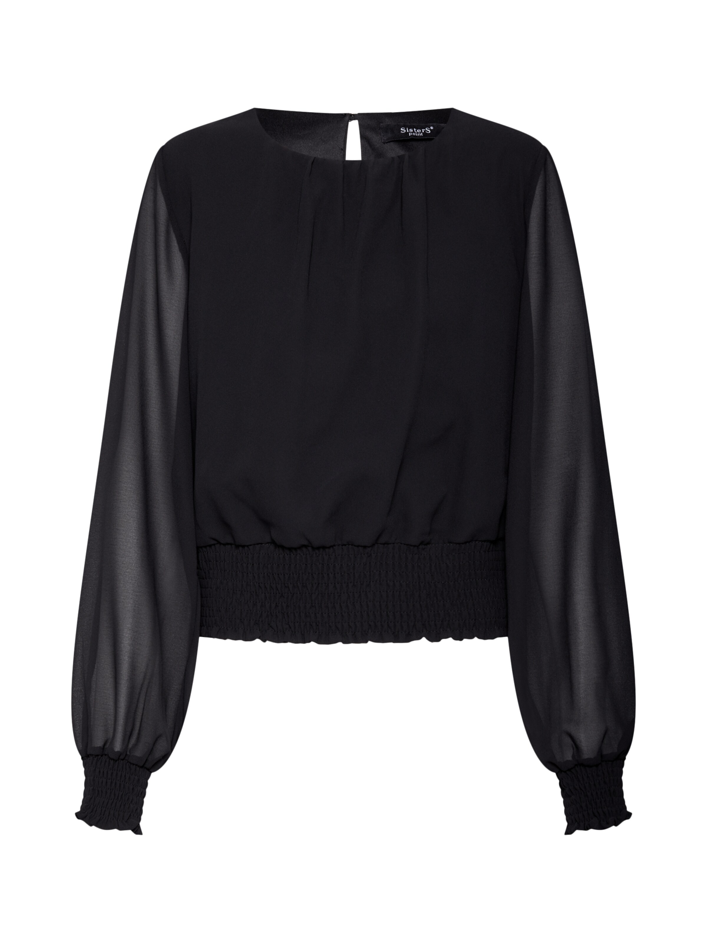 SISTERS POINT - Blouse 'Nicoline-T' in de kleur Zwart